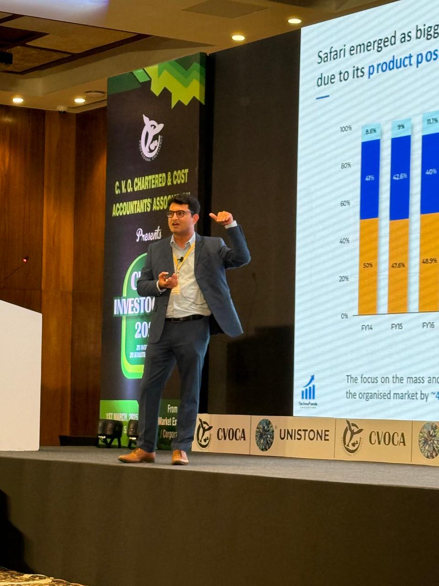 MashraniVivek's tweet image. 🚀
When markets are falling, our research should accelerate...

Did a detailed presentation at CA and Cost Accountant Association event - CVOCA Investorcraft 2025, Mumbai

Retweet and reply &quot;YES&quot; to get presentation in your DM..

This is a great proxy play of Travel

#technofunda