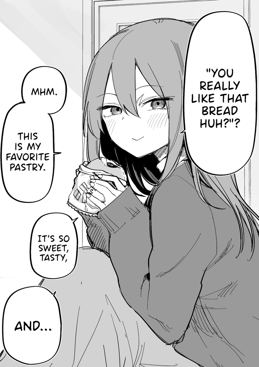 @kugatu28 English Version! [My girlfriend, who used to be covered in bruises, likes jam buns.] 