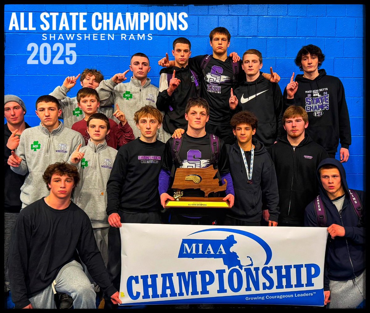 THE CHAMPS!
<a href="/shawtech_sports/">Shawsheen Athletics</a> <a href="/BostonHeraldHS/">Danny Ventura</a> <a href="/aj_traub/">AJ</a>