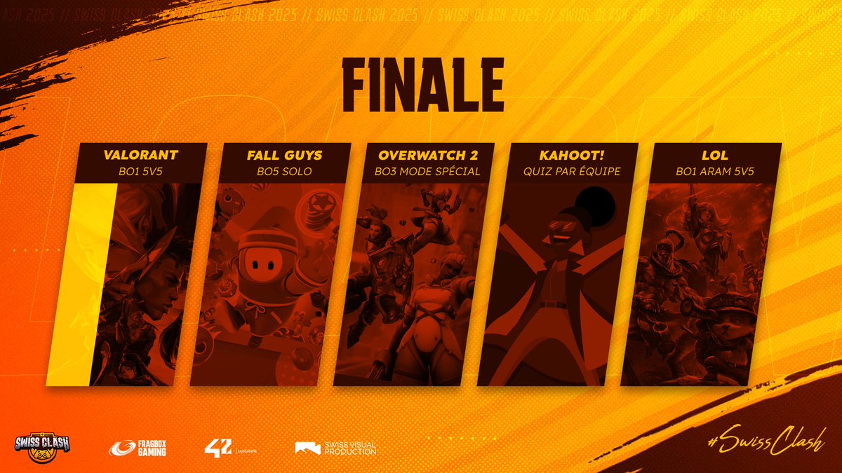 #SwissClash🏆  

La grande finale du SwissClash commence entre Bazouzou et <a href="/PvBnation/">PvB</a> avec une game de Valorant !

twitch.tv/fragboxgaming

#WeAreOneFBX