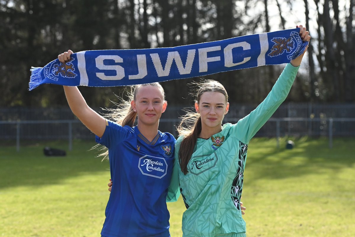 🔵 NEW SAINTS | We are delighted to announce two new signings ahead of today's match.

Forward Megan Wands joins on loan from Gartcairn until the end of the season and we have a permanent signing in goalkeeper Andie Townsley.

Welcome to Saints, girls.