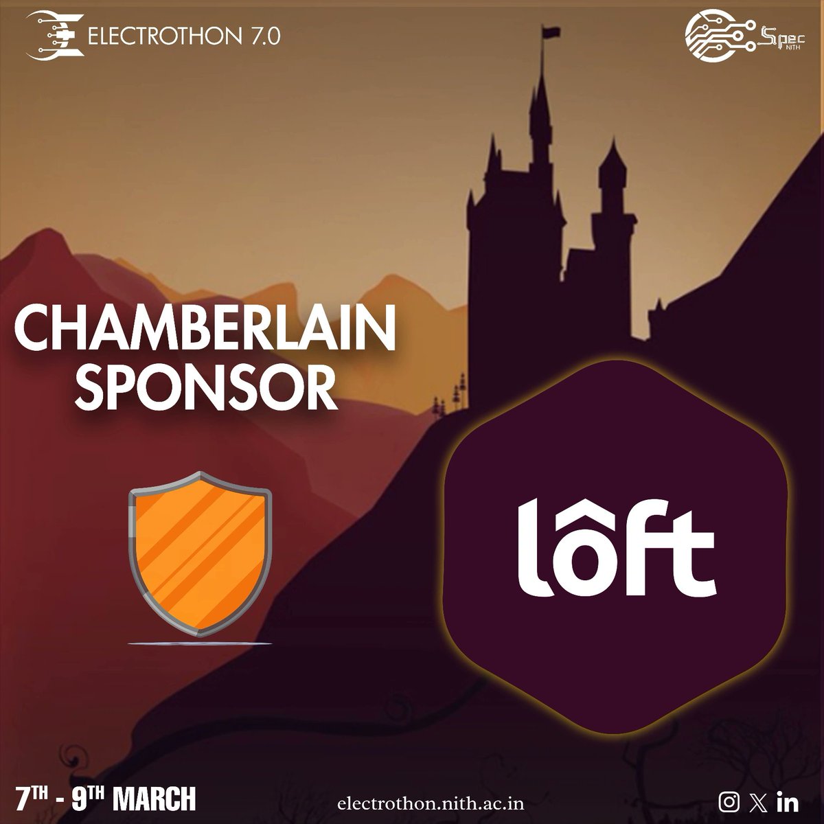 🚀 Exciting news! We’re thrilled to welcome <a href="/loft_sh/">LoftLabs</a> as a sponsor for #Electrothon7! 🌟 Loft is building the next-gen virtualization layer for the cloud with virtual Kubernetes clusters. Get ready to innovate with cutting-edge tech! 🔥 #SPEC #NITH
