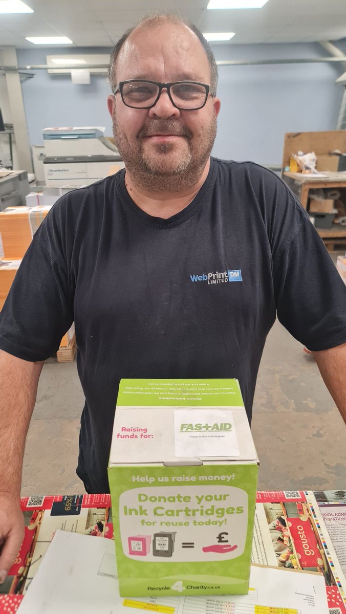 Ben East (@benea5t) on Twitter photo Another FULL box of #cartridges for #Recycling with <a href="/Recycl4Charity/">Recycle4Charity</a> for <a href="/FastaidCFR/">Fastaid - Solihull and Birmingham</a> All this helps support the work of our #Volunteers with <a href="/OFFICIALWMAS/">West Midlands Ambulance Service #HelpUsHelpYou</a> <a href="/printweek/">Printweek</a> <a href="/PrintBusiness/">Print Business</a> <a href="/printmag/">Print magazine</a> <a href="/trust_sutton/">Sutton Coldfield Charitable Trust</a> <a href="/suttonfunrun/">2025 Royal Sutton Fun Run</a> Another FULL box of #cartridges for #Recycling with <a href="/Recycl4Charity/">Recycle4Charity</a> for <a href="/FastaidCFR/">Fastaid - Solihull and Birmingham</a> All this helps support the work of our #Volunteers with <a href="/OFFICIALWMAS/">West Midlands Ambulance Service #HelpUsHelpYou</a> <a href="/printweek/">Printweek</a> <a href="/PrintBusiness/">Print Business</a> <a href="/printmag/">Print magazine</a> <a href="/trust_sutton/">Sutton Coldfield Charitable Trust</a> <a href="/suttonfunrun/">2025 Royal Sutton Fun Run</a>