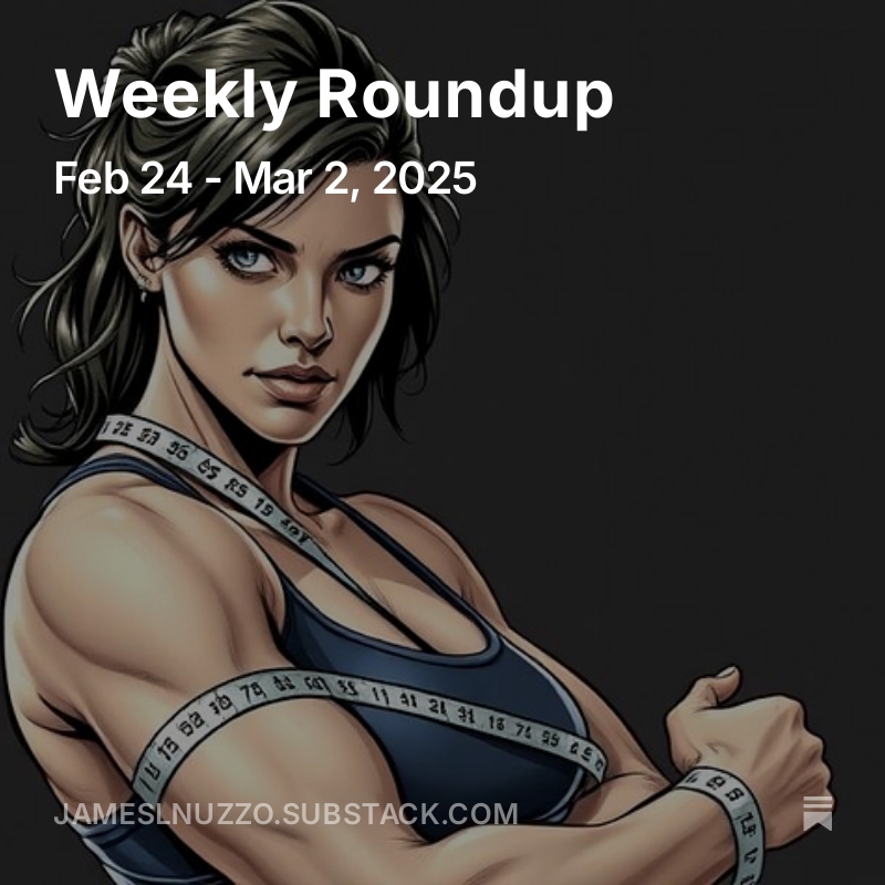 The Roundup includes links to interesting content that I came across this week, including works by <a href="/RealLastStand/">Reality's Last Stand</a> / <a href="/SwipeWright/">Colin Wright</a>, <a href="/CollegeFix/">The College Fix</a>, <a href="/trgolden/">Tom Golden</a>, <a href="/MartinRefalo/">Martin Refalo</a>, etc. Check it out!👇