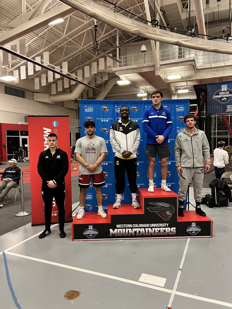 True Freshman Mason Villwok is your 197lb. 5th place at the NCAA REGIONAL. #BeYourBest