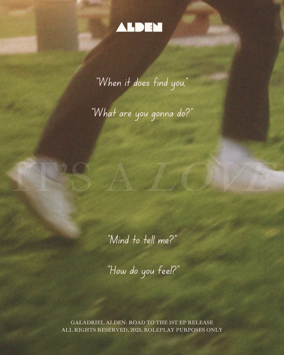 ⠀
Do you know  𝘸𝘩𝘢𝘵'𝘴  𝘧𝘶𝘯𝘯𝘺?
Try to 𝗴𝘂𝗲𝘀𝘀 it, would  you?

⸻ 𝘯𝘰𝘸 𝗹𝗼𝗮𝗱𝗶𝗻𝗴:  30.03%

     #ALDEN #THEFIRSTEP
⠀