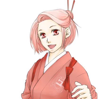  #擬人化ミシン ロックミシンさん職業用ミシンさんの相棒で工業ミシンさんのお手伝いをよくしている得意なことに関しては仕事が早いただし散らかすのも得意デザイン:和人  さん3Dは製作途中 着々と3Dモデルが増えてるけどアニメは作らないよ 