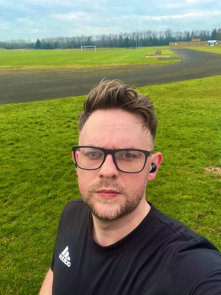 1st time running at this track. Good to get sprinting and recovery in.