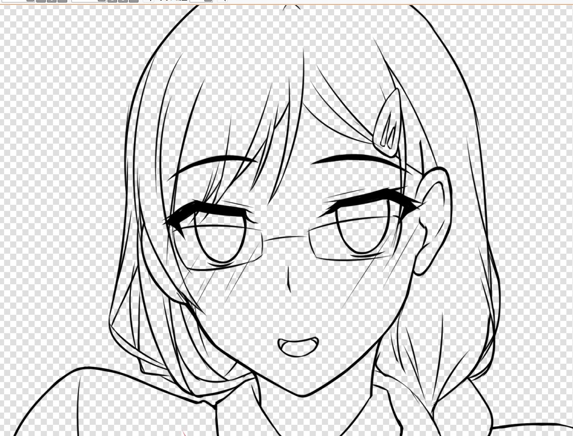 淡々と差分用の表情をカキカキしてたんご〆(‾・ω・‾)b 