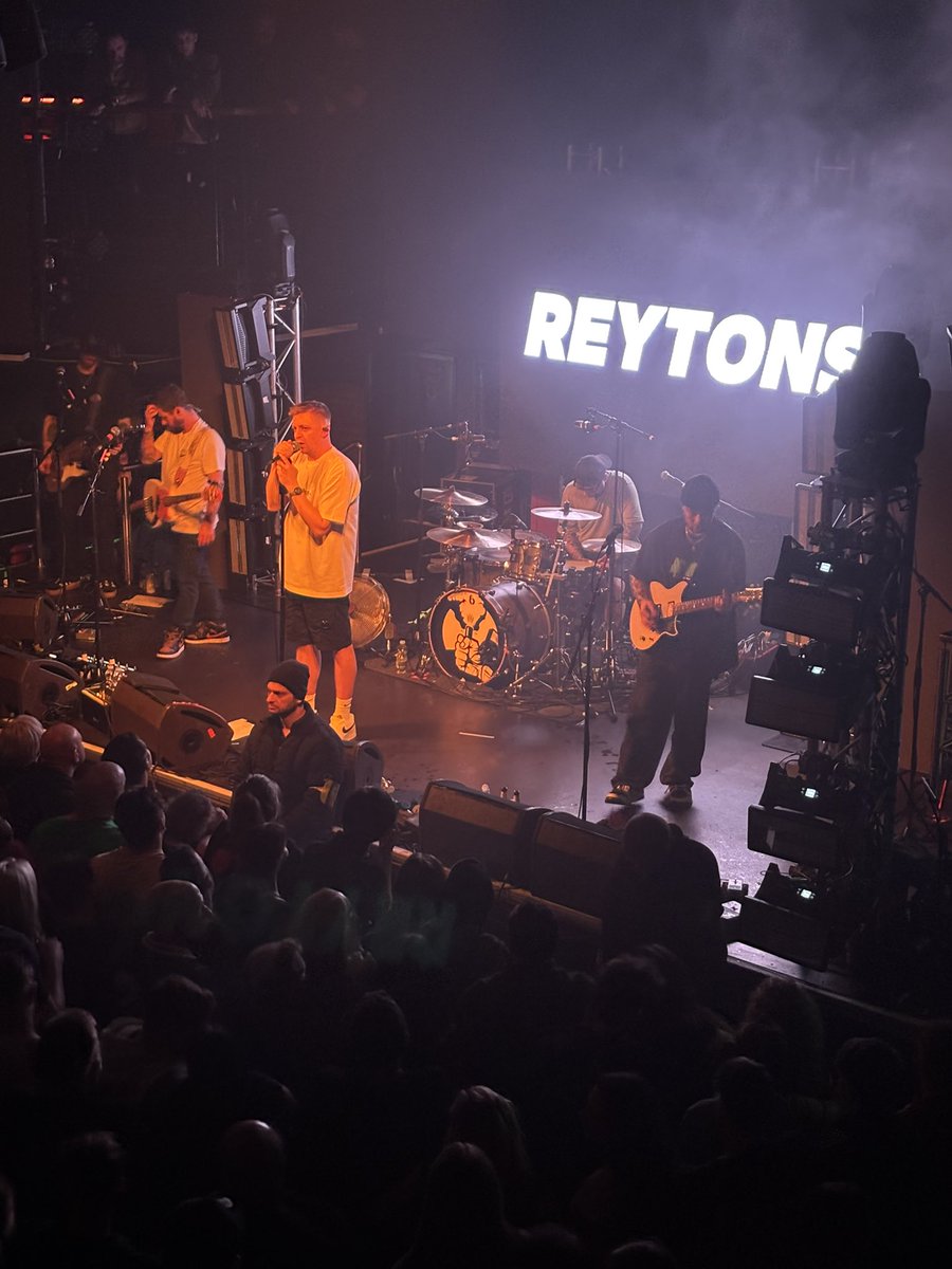 Great gig last night <a href="/TheReytons/">THE REYTONS</a> thank you