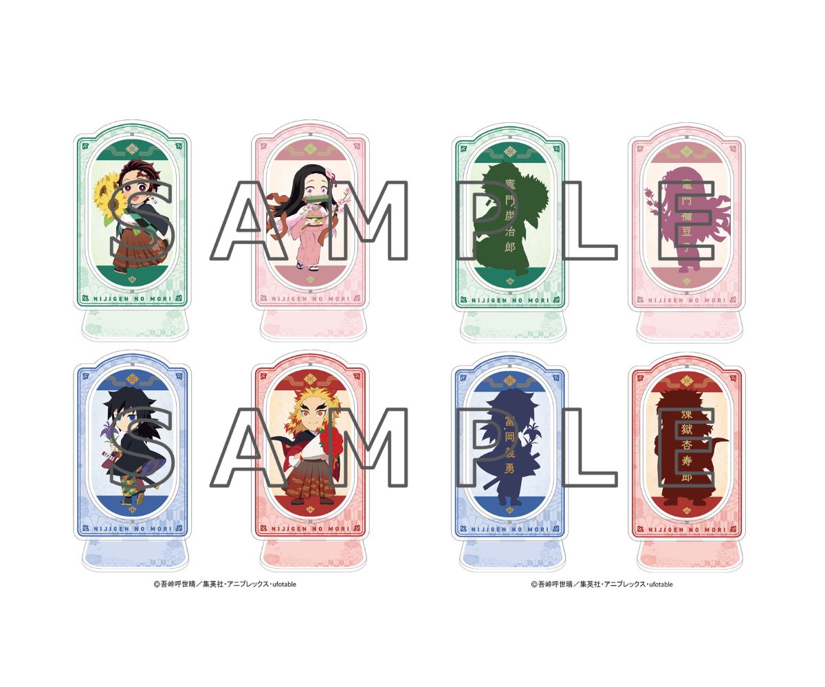 第1弾コラボグッズ紹介 ＼ ＜回転アクリルスタンド（全4種）＞ 一味