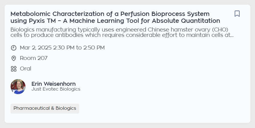 matterworks_bio's tweet image. Today at #Pittcon one of our earliest collaborators and adopters of Pyxis, Dr. Erin Weisenhorn, will be presenting in the Specialty Methods for Monitoring and Characterization session. Join us at 2:30 PM in Room 207.