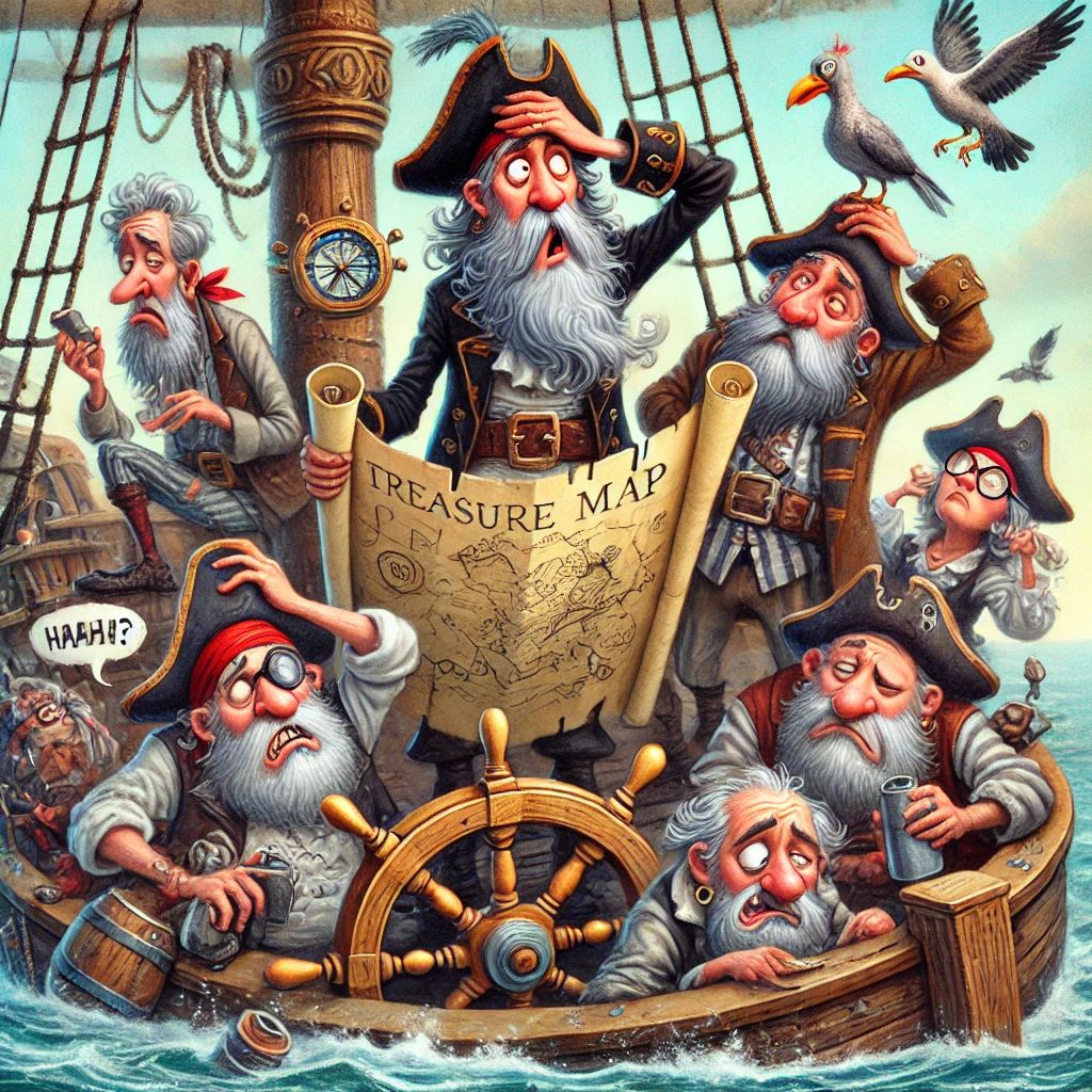 Heal_And_Go's tweet photo. So how do ye keep yer hair black as a stormy sea? 

Manage stress, get rest, an’ take care o’ yer noggin’! 🦜 

Chronic stress be the true villain, but keep calm, and ye might just keep yer colors longer, matey! ⚓💀 

#PirateScience https://t.co/Pq8j9g9S7h