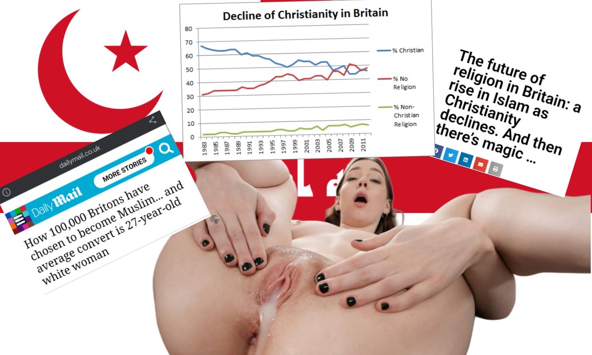 WHITEBBOYyy's tweet photo. British woman are throwing thousands of years of Christian tradition for some Muslim dick 
England belong to the #mnwo 

#Muslim #bnwo #eurabia #Arab #uk #muslimed #whitegenocide #wldm #whitegenocide https://t.co/nF2BgoqXIF