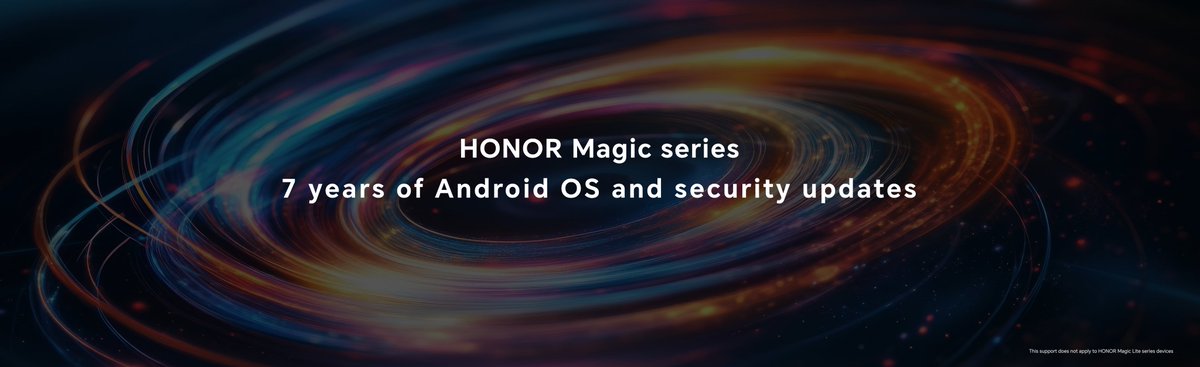 This same user-focused approach means we’re excited to offer 7 years of Android OS and security updates to the HONOR Magic Series phones – beginning with the HONOR Magic7 Pro.
#HONORALPHA #HONORAI