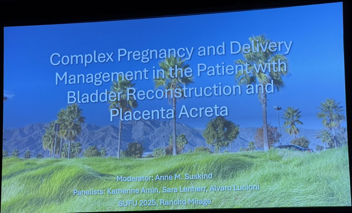 DrSCohen's tweet photo. As #SUFU25 came to a close, high-yield review of Complex #Pregnancy &amp; #Delivery Management in Pts w #BladderReconstruction &amp; #PlacentaAccreta by @Uro_KIND @UCSFUrology, @KatherineAminMD @dsui_miami_uro, @SaraLenherr @UtahUrology, @AlvaroLucioni @VMUrology 1/4 https://t.co/xbeX3HuBZd