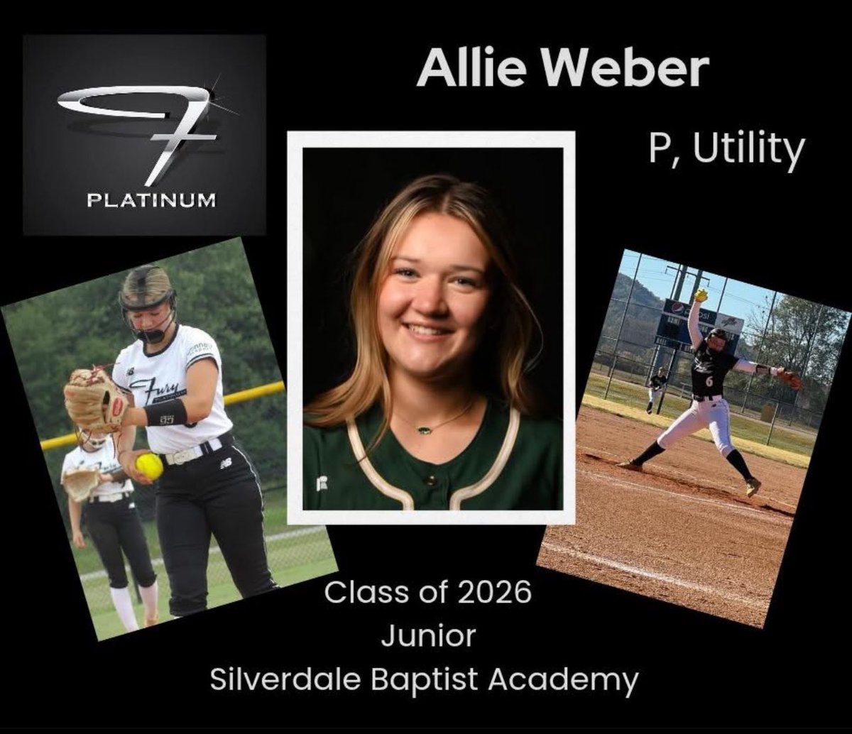 Roster Announcement:
Allie Weber
P/Utility, Class of 2026