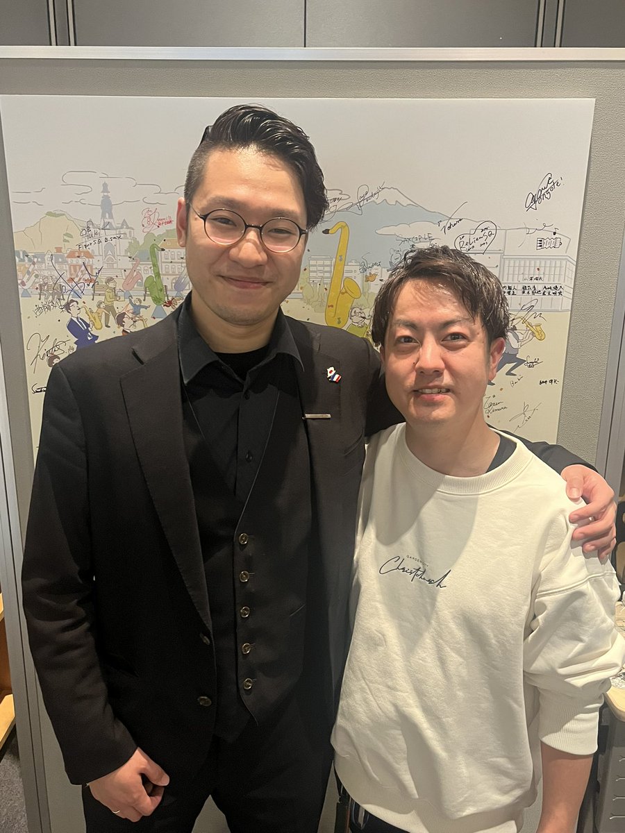 kenta_1027's tweet image. 第41回ジャパンサクソフォーンフェスティバル無事終了しました！
今回もコンチェルトのソリストにご指名頂きとても光栄な回でした🥹

ハイフェッツの録音を数年前に聴いて以来、いつか演奏したい！と思っていたコルンゴルトのVn.協奏曲を素晴らしい皆様と演奏出来て感無量でした😭😭…