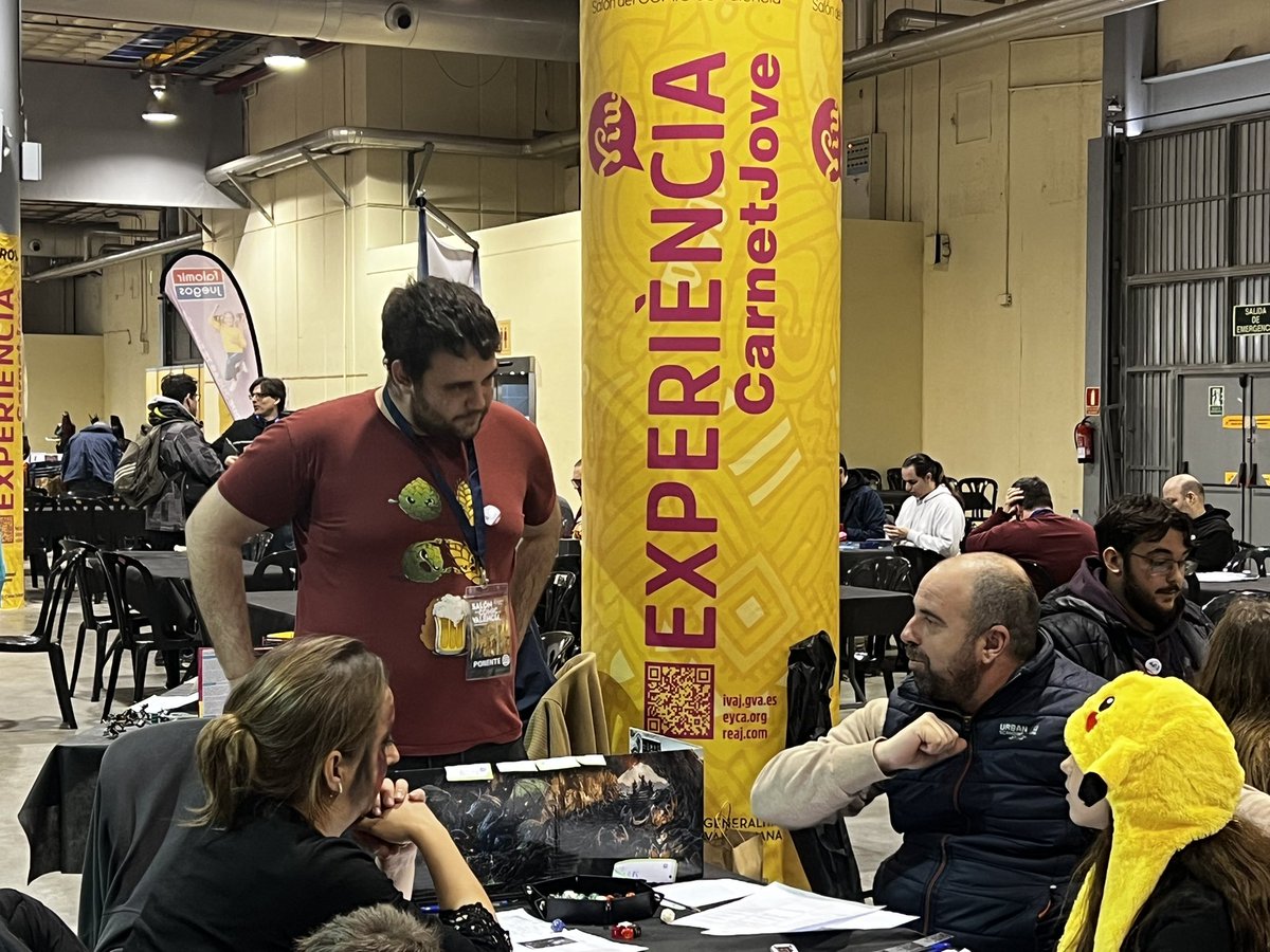 SalonComicVlc's tweet photo. Espectacular l’EXPERIÈNCIA de la Zona Jo&amp;Rol patrocinada per @GVAivaj . Possibilitats infinites 😍 https://t.co/Am7lmvnKa7