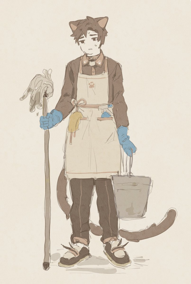 toraafreshash's tweet photo. Not the sort of maid he thought he'd be https://t.co/cdmLeW45Sc