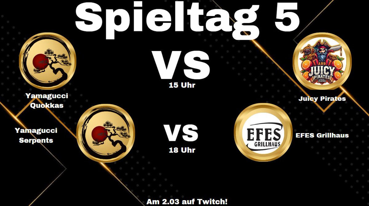 Heut gehts weiter mit der Prime League!
Schaltet ein auf Twitch:
twitch.tv/yamagucci_gami…