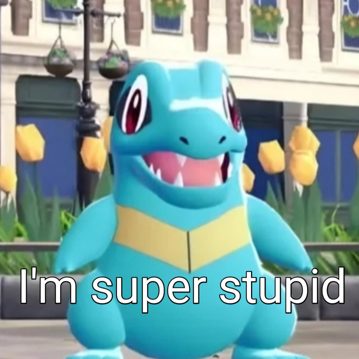 PLShitpost's tweet image. I love Totodile so much