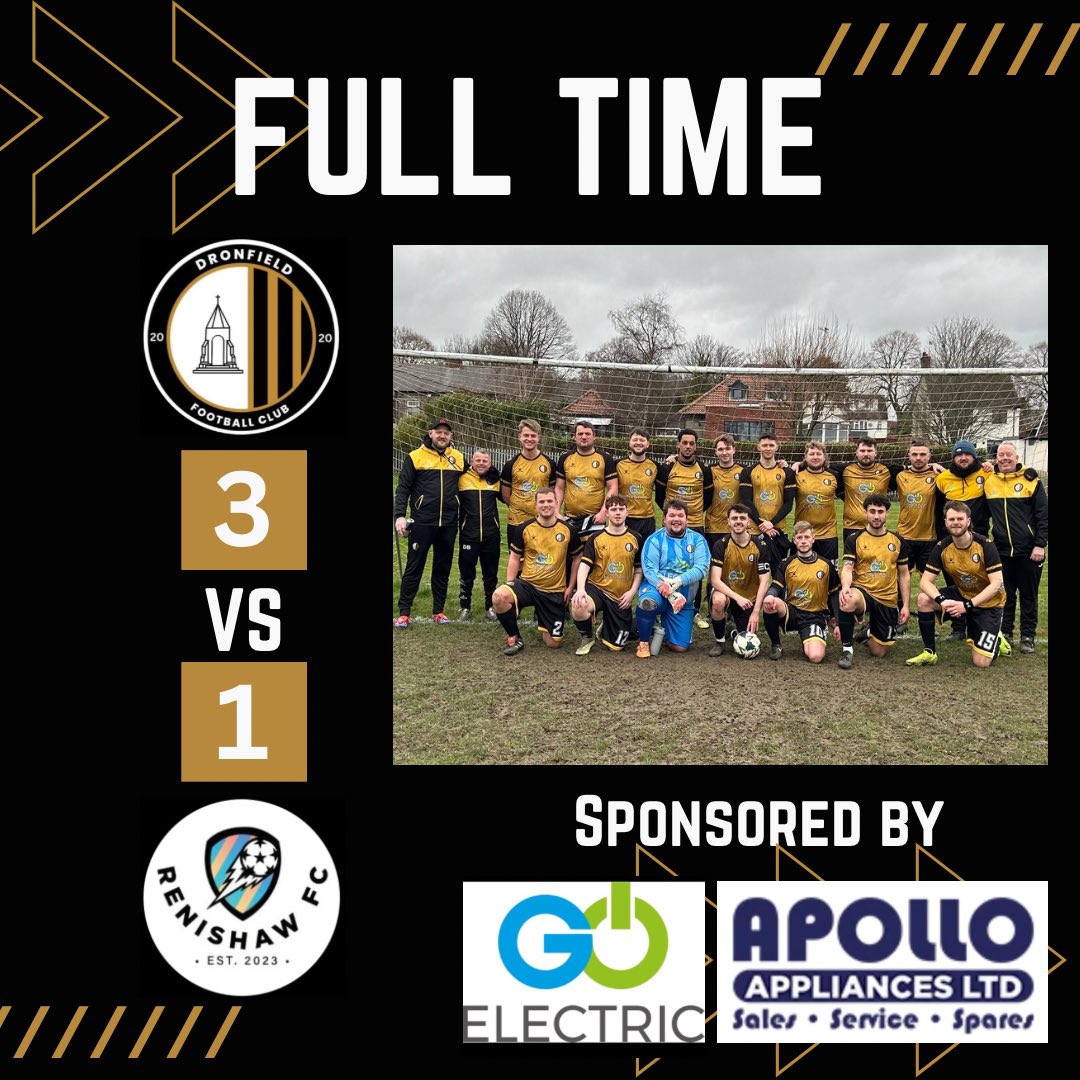 Dronfield Oak (C) (@dronfieldoak) on Twitter photo What a game of footy we have just been involved in.
Started off like we had never played together and then after 15 mins we just went up 2 or 3 gears
Lads keep the streak going
<a href="/ChesterfieldSL/">ChesterfieldSLeague</a> @dronfield_fc What a game of footy we have just been involved in.
Started off like we had never played together and then after 15 mins we just went up 2 or 3 gears
Lads keep the streak going
<a href="/ChesterfieldSL/">ChesterfieldSLeague</a> @dronfield_fc