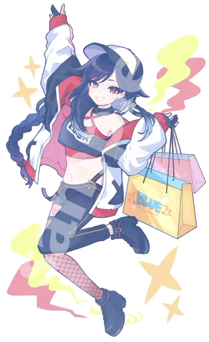 【お仕事】ぷろぶるプロダクション(#puroburu_pjblue )所属 LuicA様(#LuicA_PJblue )2025お誕生日グッズの描き下ろしイラストを担当させて頂きましたファンのみなさまが一緒におでかけを楽しめる楽しい雰囲気の1枚になっていたら幸いです 