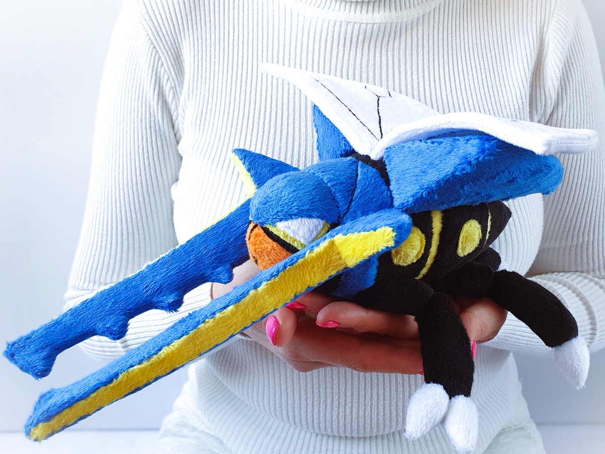 custom_plush's tweet image. Meet Vikavolt, the ultimate electric bug buddy! ⚡✨ With its fierce look and soft plush form, it&apos;s the perfect mix of cool and cuddly.
.
customplush.myshopify.com
.

#Vikavolt #Plushielove #vikavoltpokemon #vikavoltshiny #vikavoltfanart #vikavoltplush #vikavolttoy #pokemonvikavolt