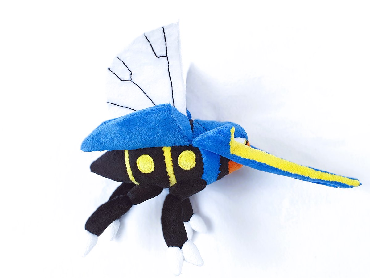 custom_plush's tweet image. Meet Vikavolt, the ultimate electric bug buddy! ⚡✨ With its fierce look and soft plush form, it&apos;s the perfect mix of cool and cuddly.
.
customplush.myshopify.com
.

#Vikavolt #Plushielove #vikavoltpokemon #vikavoltshiny #vikavoltfanart #vikavoltplush #vikavolttoy #pokemonvikavolt