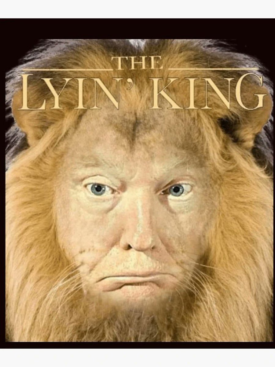 Cincibaron's tweet image. When it comes to the MAGA president, this about sums it up