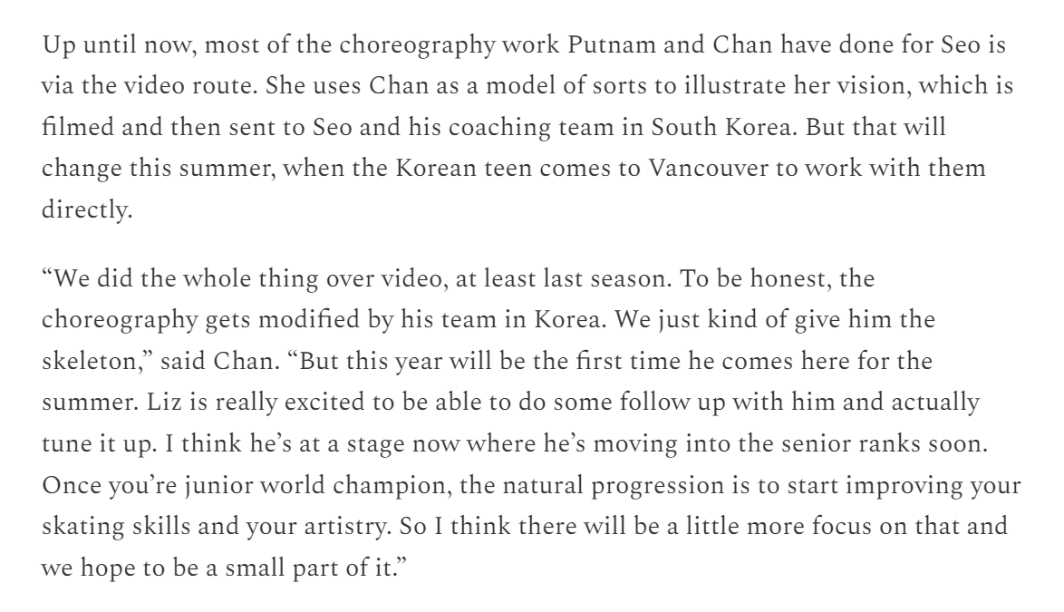 LaSeaLander's tweet photo. #PatrickChan on #MinkyuSeo
Chiddy shared stories behind the cooperation, couple of highlights:
-The partnership started in 2019 summer
-Chiddy gave Minkyu SS class
-Minkyu will come to BC seeking for guidance this summer
'So many stars had to align'
https://t.co/SvgAdXJpjc https://t.co/VDzwuqHPKm