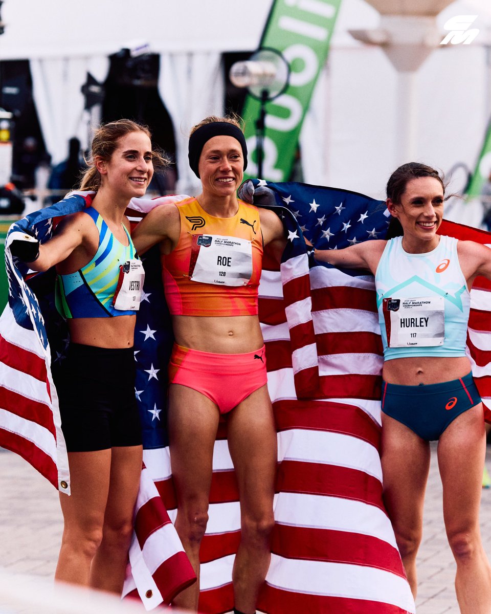 Giddy TF up!!! 🤠
 
Puma Elite and <a href="/run4okstate/">Oklahoma State XC/T&F</a> alum Taylor Roe times her moves just right at the U.S. Half Marathon Championships, first catching early leader Weini Kelati then dropping runner-up Emma Grace Hurley to cross the finish line in 67:22, the sixth-fastest by an