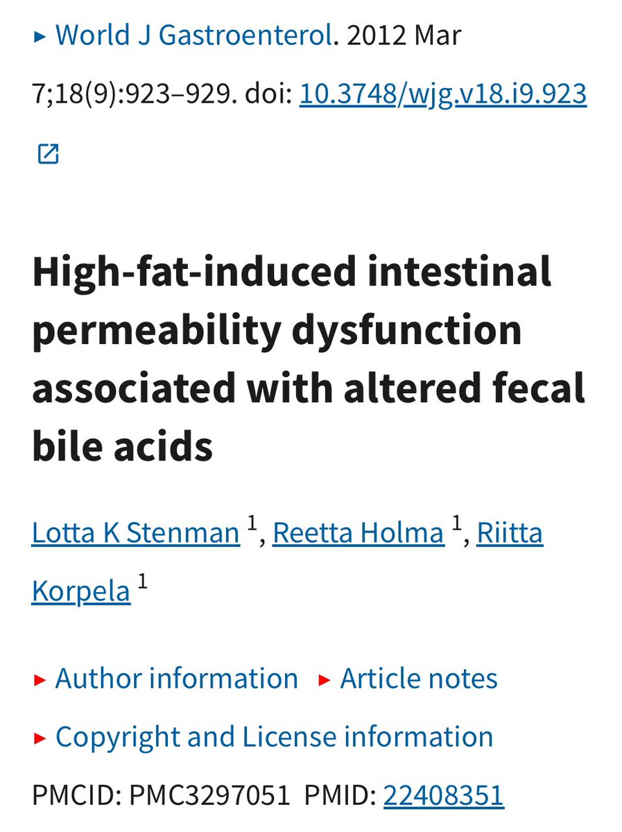 NutriDetect's tweet image. “LEAKY GUT” AKA INTESTINAL PERMEABILITY IS CAUSED BY TOXIC BILE

The reason you’ve never fixed your leaky gut is because none of the protocols out there deal with the ROOT CAUSE of leaky gut, that being the toxic bile and all the toxins within it, coating and damaging it multiple…