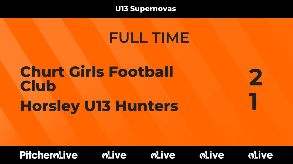 FULL TIME: Churt Girls Football Club 2 - 1 Horsley U13 Hunters
#CHUHOR #Pitchero
churtgirlsfc.co.uk/teams/259303/m…