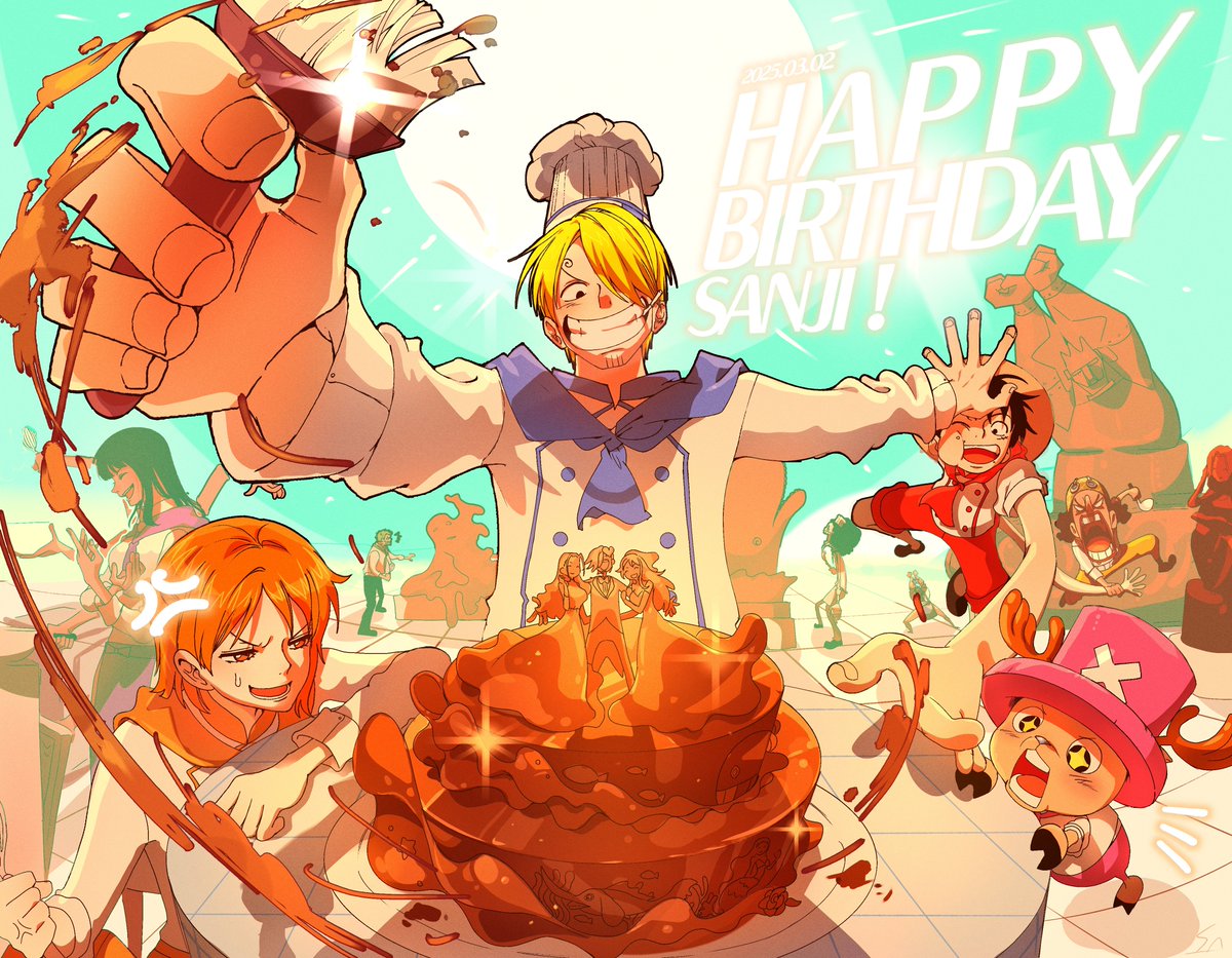 Xsanyann's tweet photo. #サンジ誕生祭2025
#ONEPIECE #SANJI 💙 https://t.co/blGImVVATD