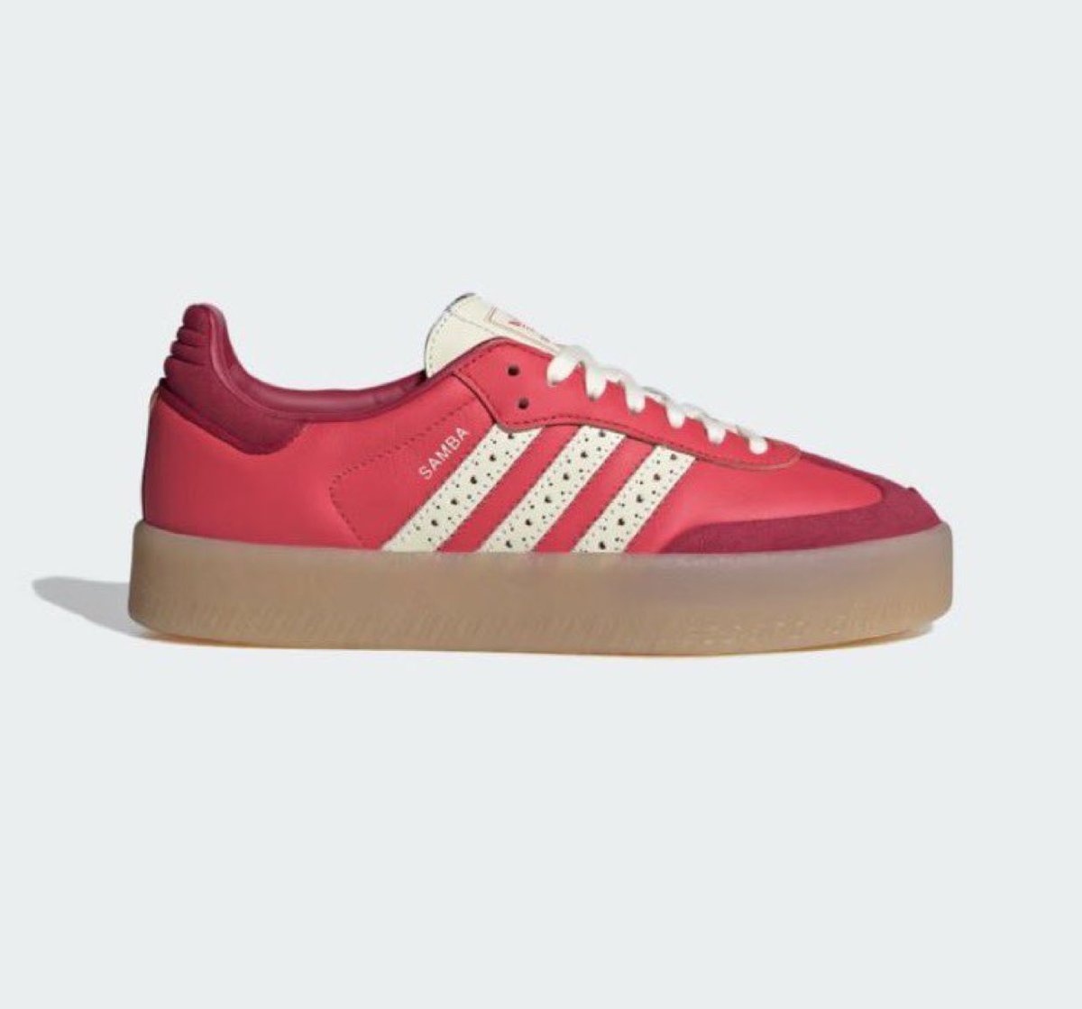 snkr_twitr's tweet photo. AD: WMNS adidas Sambae 'Valentine’s Day' ♥️ 

WSS https://t.co/jDSlDQvIkJ
Footlocker https://t.co/k1tRhRqExB
Champs https://t.co/QS1bp2jsRN
adidas US https://t.co/qfIXUaxMag https://t.co/VRuwFqVdtS
