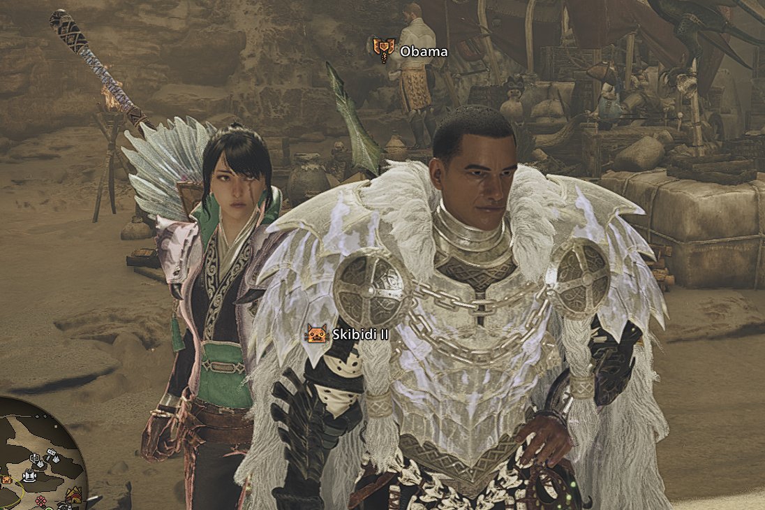 Wilds is so peak the 44th president plays the game.