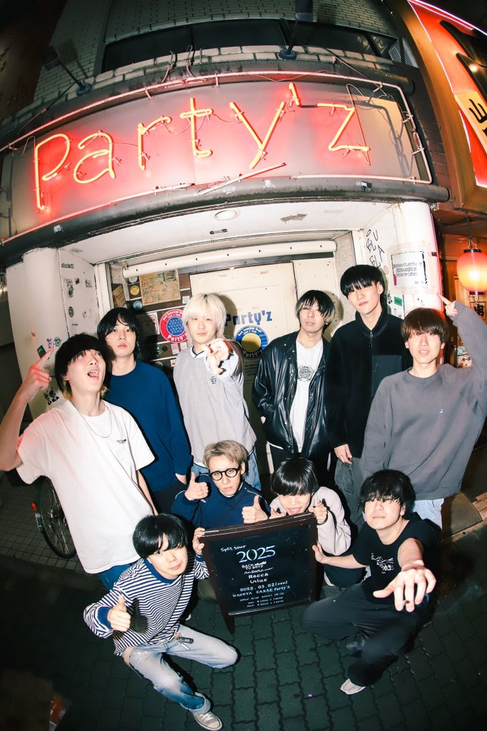 Recca_band's tweet photo. 【Split Tour】

2025.03.02(sun)名古屋 栄Party'z
“2 0 2 5”

Thank you for coming!! https://t.co/GX1sSt70nE