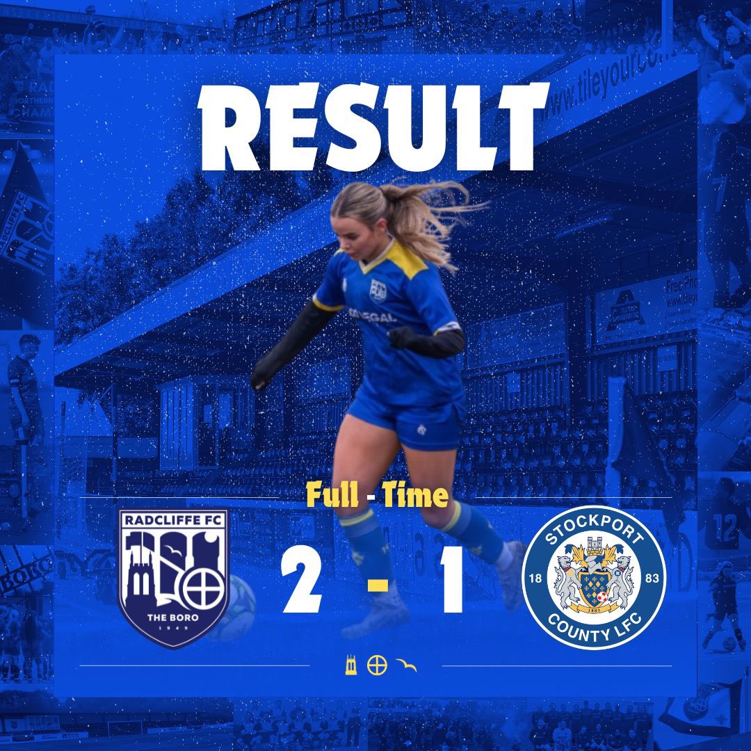 🔵🟡 | Full Time

Another win for our ladies today in their friendly match against Stockport County Ladies U23s. Fantastic game of football showcased by both teams. Thanks for the hospitality.

⚽️ Alexia Gonzalez
⚽️ Libby Barrett
🏆 Zoe Sagar

#WeAreRadcliffe #UTB | <a href="/SCLadiesFC/">Stockport (C)ounty Ladies FC</a>
