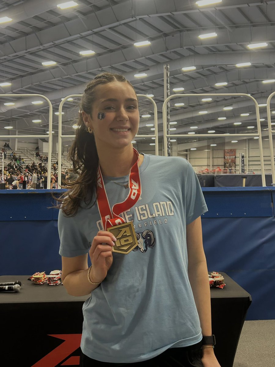 URI Women's XC/T&F (@uriwxctf) on Twitter photo Congrats to freshman <a href="/macydaigle/">macy daigle</a> for her 3rd place finish in the #A10ITF Championship High Jump! #GoRhody #URI Congrats to freshman <a href="/macydaigle/">macy daigle</a> for her 3rd place finish in the #A10ITF Championship High Jump! #GoRhody #URI