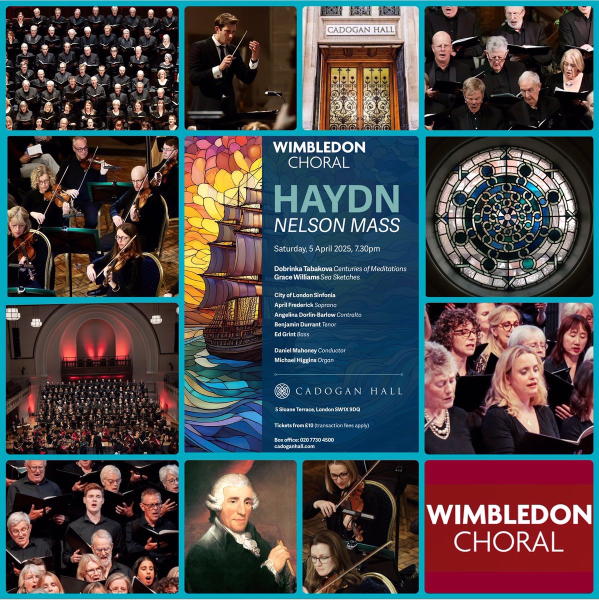 Wimbledon Choral 🎶 (@wimbledonchoral) on Twitter photo Booking is open for our fantastic spring #concert <a href="/cadoganhall/">Cadogan Hall</a> on Saturday 5 April conducted by <a href="/dmahoneymusic/">Daniel Mahoney</a> with <a href="/CityLdnSinfonia/">City of London Sinfonia (CLS)</a>, a huge choir and a stellar line-up of soloists cadoganhall.com/whats-on/wimbl… #Haydn #NelsonMass #choral #ClassicalMusic #DobrinkaTabakova Booking is open for our fantastic spring #concert <a href="/cadoganhall/">Cadogan Hall</a> on Saturday 5 April conducted by <a href="/dmahoneymusic/">Daniel Mahoney</a> with <a href="/CityLdnSinfonia/">City of London Sinfonia (CLS)</a>, a huge choir and a stellar line-up of soloists cadoganhall.com/whats-on/wimbl… #Haydn #NelsonMass #choral #ClassicalMusic #DobrinkaTabakova