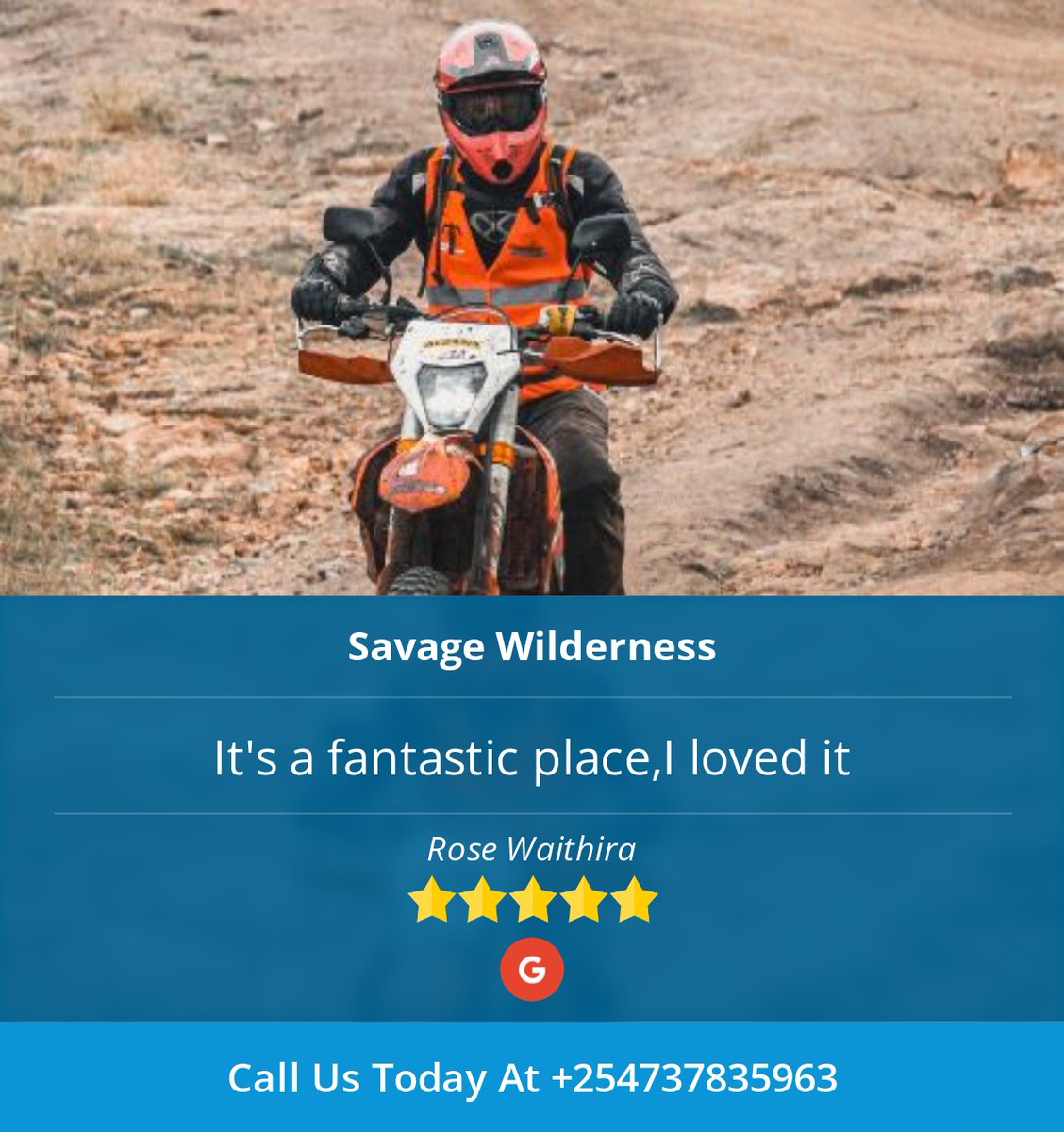 5 Star: Rose W. "It's a fantastic place,I loved it"