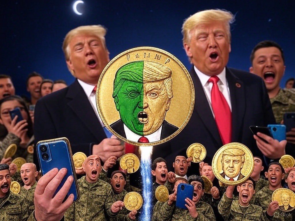 PepeZelump's tweet photo. Pzelump token is LIVE & ready to buy! Pepe’s memes, Trump’s swagger, & Zelensky’s grit in one epic coin! HODLers are going wild—don’t miss the moon Get yours now! #Pzelump #MemeCoinMania #pepezelump #trump #Zelensky #memecoin @PardonMyMeme @memecoin @McmMemecoin @cryptocomnft https://t.co/t4EdZADpvX
