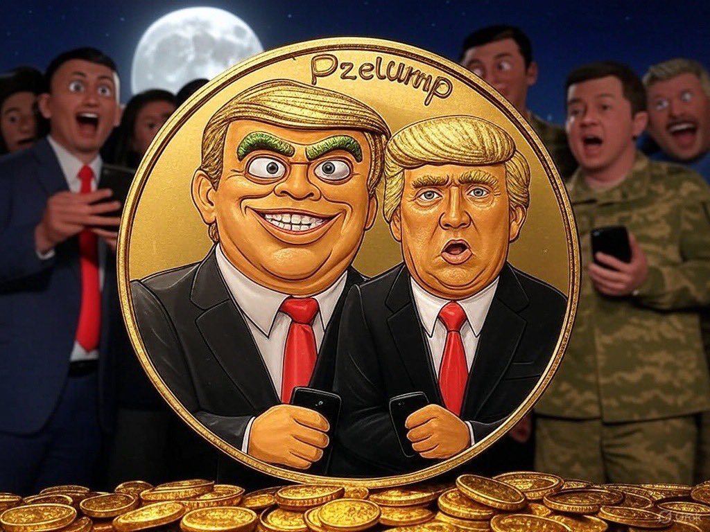 PepeZelump's tweet photo. Pzelump token is LIVE & ready to buy! Pepe’s memes, Trump’s swagger, & Zelensky’s grit in one epic coin! HODLers are going wild—don’t miss the moon Get yours now! #Pzelump #MemeCoinMania #pepezelump #trump #Zelensky #memecoin @PardonMyMeme @memecoin @McmMemecoin @cryptocomnft https://t.co/t4EdZADpvX