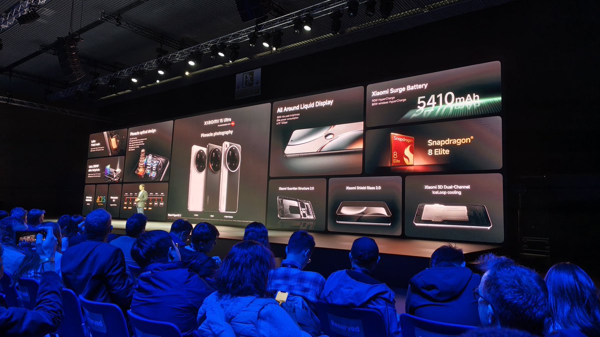 MrGadgetTech's tweet image. I nuovi #xiaomi15 e #xiaomi15ultra saranno venduti a 999 e 1.499 euro. 
#XiaomiLaunch #MWC25 @Xiaomi