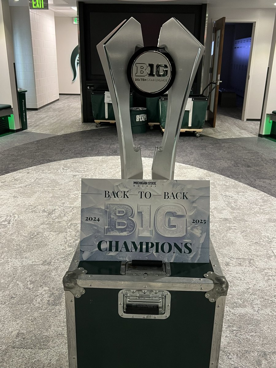 Good morning from your B1G Champions. 

#GoGreen