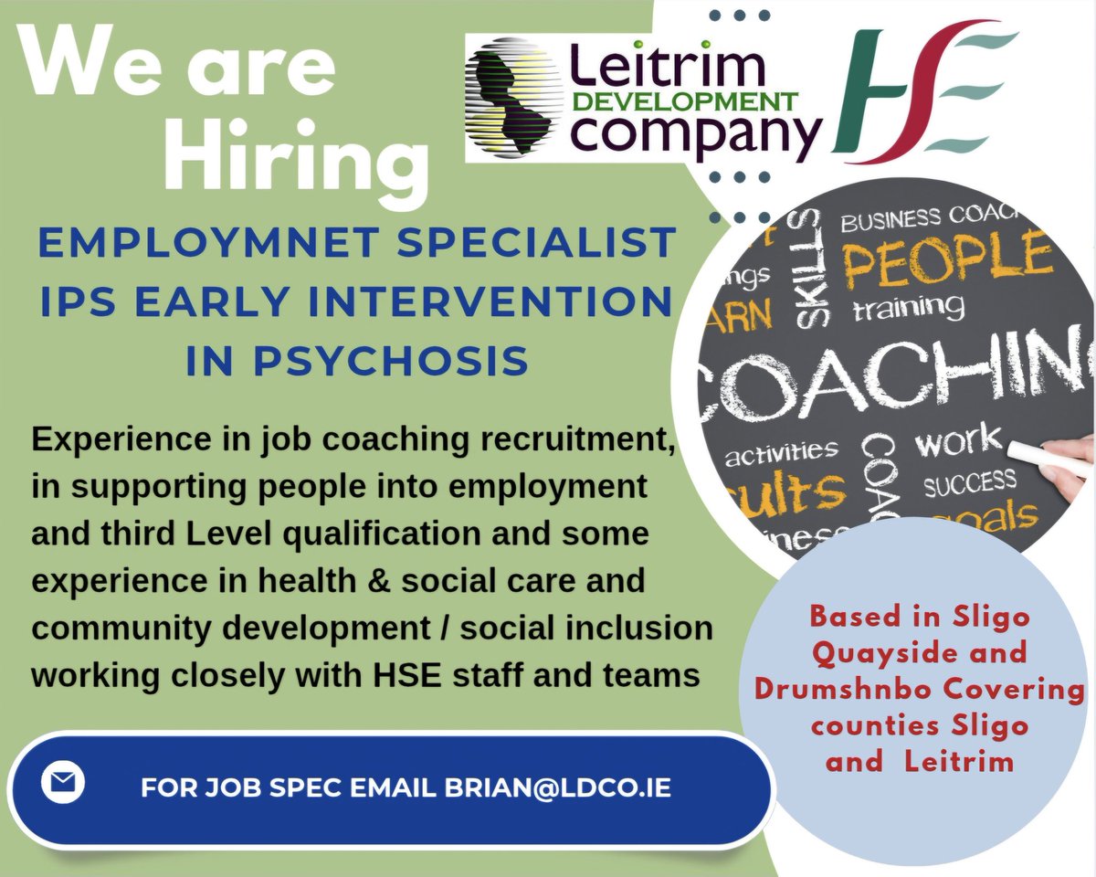 Leitrim Development Company. 🇮🇪🇪🇺🇺🇦🇵🇸 (@leitrimdevco) on Twitter photo Join us <a href="/leitrimdevco/">Leitrim Development Company. 🇮🇪🇪🇺🇺🇦🇵🇸</a> with <a href="/HSELive/">HSE Ireland</a> in supporting people in their recovery, in taking up a job and employment across #Leitrim & #Sligo <a href="/MaryButlerTD/">Mary Butler TD</a> <a href="/CarrollJennifer/">Jennifer Carroll MacNeill TD</a> Join us <a href="/leitrimdevco/">Leitrim Development Company. 🇮🇪🇪🇺🇺🇦🇵🇸</a> with <a href="/HSELive/">HSE Ireland</a> in supporting people in their recovery, in taking up a job and employment across #Leitrim & #Sligo <a href="/MaryButlerTD/">Mary Butler TD</a> <a href="/CarrollJennifer/">Jennifer Carroll MacNeill TD</a>