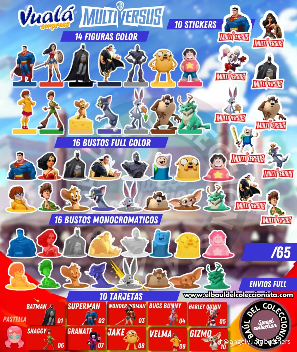 RazorbeamG91742's tweet photo. #SaveMultiVersus #MultiVersus Apparently, MultiVersus is in mexico promoting snacks.
Toys
And something to do with six flags https://t.co/2mRggBP9Vi