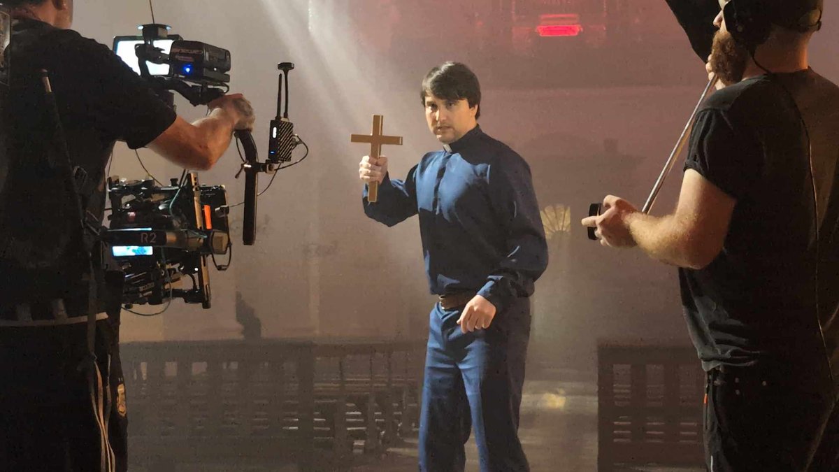 NewBlood's tweet image. And YES that is the one and only @Airdorf as Father John Ward!

We couldn't miss the chance to bring him to life while on set for @TenebrisSomnia in Argentina 🇦🇷